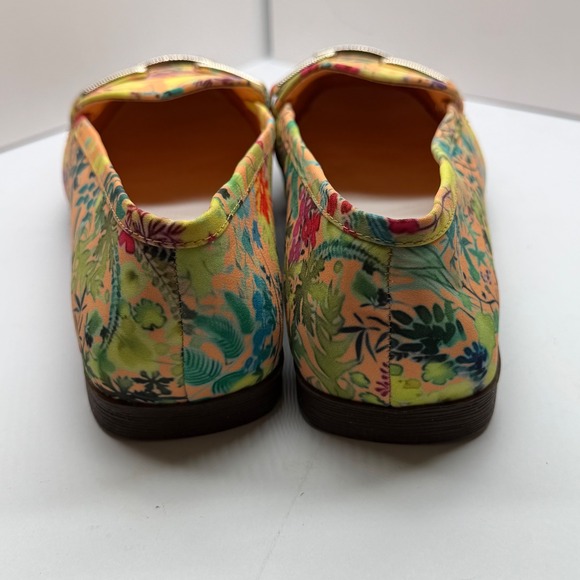 Franco Sarto Berola Floral Bit Loafers Womens 8.5M Multi Color Fabric BEROLA3 - Picture 4 of 11